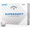 Callaway Supersoft 2025 White Basic 12 Golfové lopty