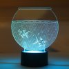 Beling 3D lampa, Rybky, 7 farebná S64