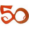 PartyDeco Narodeninové okuliare na 50-tka