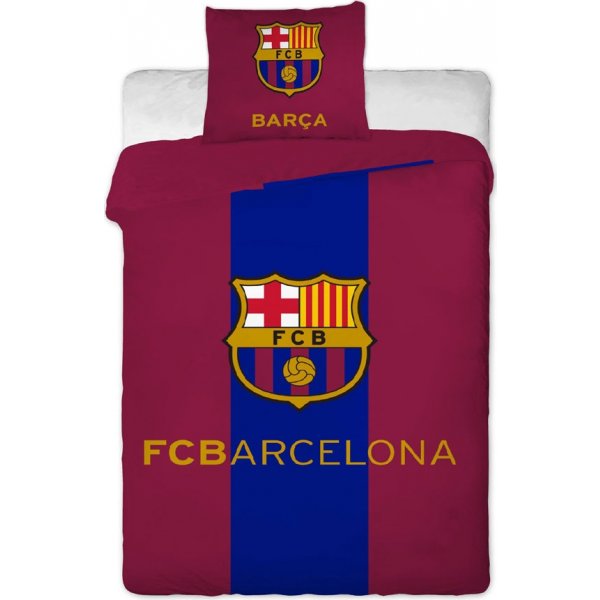 Obliečka Jerry Fabrics obliečky FC Barcelona znak bavlna 140x200 70x90