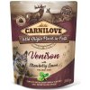 Carnilove Dog Pouch Paté Venison with Strawberry Leaves 300 g