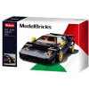 Stavebnica Sluban Model Bricks M38-B1098 Taliansky čierny športový automobil (M38-B1098)