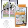 Garden Line 4486 Sieťka na okná proti hmyzu 130x150 cm čierna