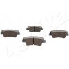 ASHIKA Sada brzdových platničiek kotúčovej brzdy 51-0K-K06