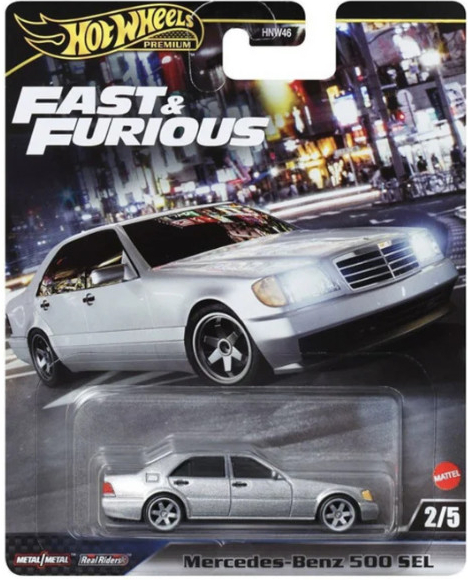 Hot Wheels Premium Fast and Furious Mercedes-Benz 500 SEL