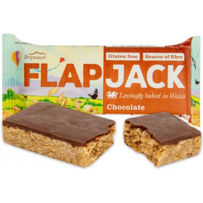 Flapjack ovsený s polevou a čokoládovou príchuťou bezgluténový 80 g