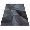 Najkoberce Beta mnohouholníky sivý 80x150 cm