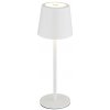 GLOBO 58482W VANCOUVER vonkajšia dotyková stolná lampička V280mm LED 1,2W 130/50lm 3000+4500+6000K IP44 biela, USB Cable incl.