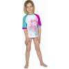 Detské lycrové tričko Mares SEASIDE RASHGUARD SHIELD KID GIRL - S (3/4 roky)
