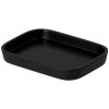 Venus Matte Black Mydlovnička, 130 × 90 × 18 mm, polyrezín, PL-4905-BLACK-SD