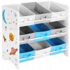 SUPPLIES GKR33WT Organizér na hračky biely