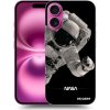 Picasee silikónový prehľadný obal pre Apple iPhone 16 - Astronaut Big