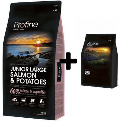 Profine Dog Junior Large Salmon & Potatoes 15 kg