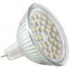 LED ŽIAROVKA OBJÍMKA GU5, 3 - 30 LED SMD 3528 (230V) STUDENÁ BIELA