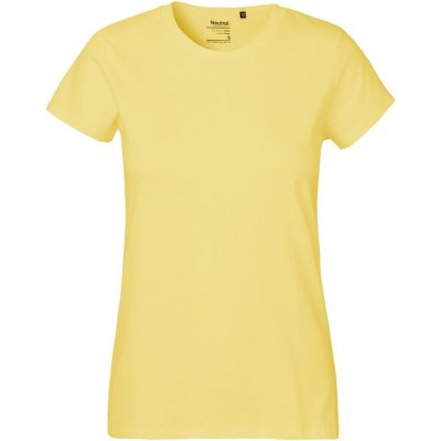 Neutral Dámske tričko Classic z organickej Fairtrade bavlny Žltá