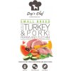 DOG'S CHEF Turkey & Pork with Sweet Potato and Papaya SMALL ACTIVE BREED 500g