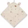 NUUROO Danila Mušelínová kojenecká osuška s kapucí Cream Unicorn