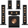 KLIPSCH RP-640D RP-240D + RP-140D + RP-1000SW SADA NÁSTENNÝCH STĹPOV 5.1