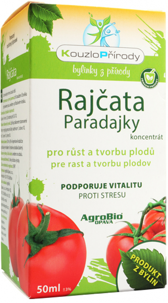 AgroBio Kouzlo Přírody RAJČATA koncentrát 50 ml