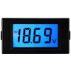 PANELOVÝ METER MODRÝ LED DIGITÁLNY VOLTMETER +/- 20V DC LCD ČIERNY