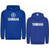 Mikina s motívom Yamaha blue