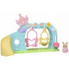 Sylvanian Families Dúhové hojdačky so šmykľavkou