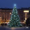 Sada LED svetiel pre stromy vysoké 9-11 m, ľadovo biela s bleskom, dekory EFD11