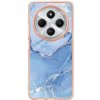 VSETKONAMOBIL 94400 IMD MARBLE Ochranný kryt pre Xiaomi Redmi 14C / Poco C75 BLUE