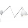 ByRydens | ByRydens 2827660-5007 - Stmievateľná nástenná lampa BAZAR 1xE27/5W/230V biela | RS0006