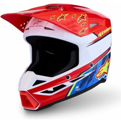 Alpinestars Supertech M3 Falcon Detská Červená fluo/Biela/Žltá fluo 2027