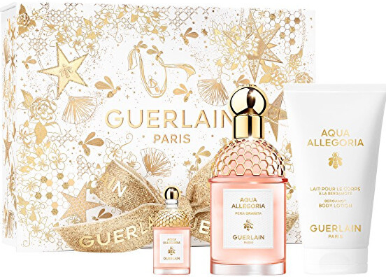 Guerlain Aqua Allegoria Pera Granita – EDT 75 ml + telové mlieko 75 ml + EDT 7,5 ml