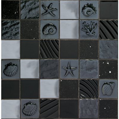 Mosavit Marina negro 30 x 30 cm mat lesk MARINANE 1ks