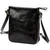 Kožená crossbody kabelka Florence 53 Čierna