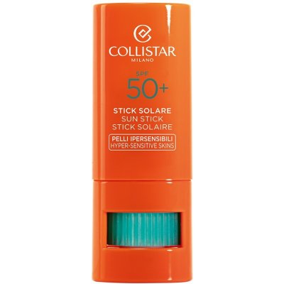 Collistar Smart Sun Protection Sun Stick ochranná tyčinka na citlivé miesta SPF50 9 ml