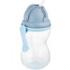 Canpol babies Športová fľaša so slamkou 370 ml MODRÁ
