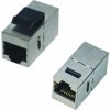 DATACOM Spojka panel STP 2 x RJ45 (8p8c) Cat6, priama, plast
