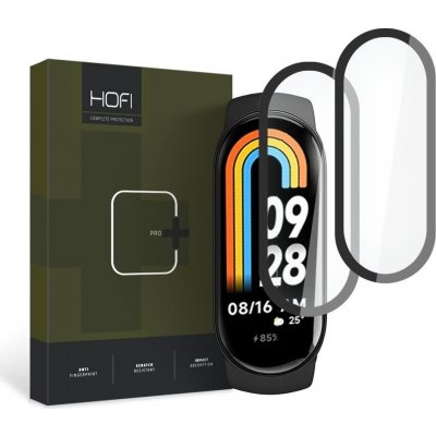 Hybridní sklo HOFI HYBRID PRO+ 2-PACK XIAOMI SMART BAND 8 / 8 NFC BLACK