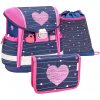 Školská taška pre prváka Belmil 403-13 Simple Hearts SET
