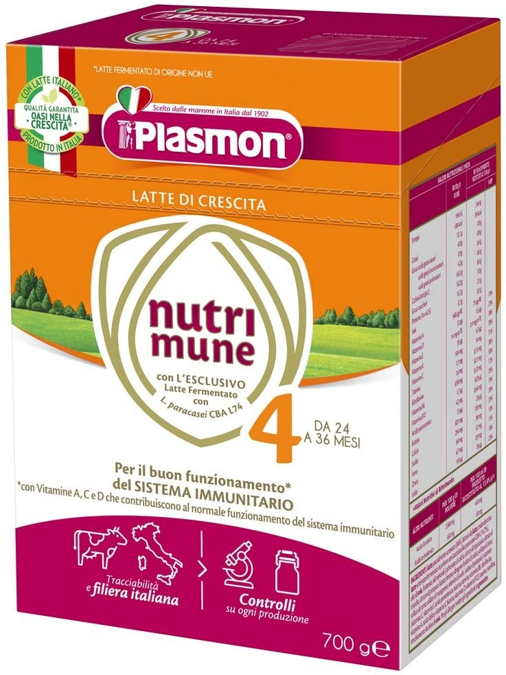 PLASMON 4 Nutri-mune 2 x 350 g