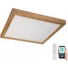 Brilagi Brilagi-LED Stmievateľné svietidlo WOODY FRAME LED/50W/230V dub 60x60 cm IP44 + DO BG0862 + záruka 3 roky zadarmo + záruka 3 roky zadarmo