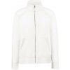 Fruit of the Loom Mikina Premium Lady-Fit Sweat Jacket na zip, dámská COT-16211600101 S Bílá