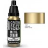 Green Stuff World Acrylic Metal Paint - SHINY GOLD 17ml (Green Stuff World)