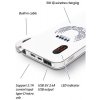 Tesla QI 10 Wireless White, powerbanka 8000 mAh
