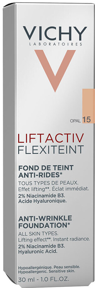 Vichy Liftactiv Flexiteint tekutý make-up s liftingovým účinkem SPF20 15 Opal 30 ml