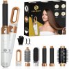 Fleau Beauty kulma – PRO edícia – Multistyler – Sušič vlasov – Kulmofén – Stylingová kefa – Fénová kefa – 6 v 1 set – Biela