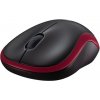 Bezdrôtová myš Logitech M185, červená 910-002240