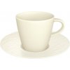 Villeroy & Boch Espresso šálka 0,10 l s podšálkou Manu. Rock blanc