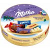 Milka a priatelia vianočný tanier 198g