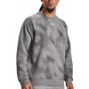 Mikina Under Armour UA Rival Fleece Printed Crew-GRY 1379756-025 Veľkosť XXL
