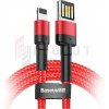 USB kábel - iPhone 8pin Lightning, 1 m, 2,4 A, Baseus, Quick Charge.